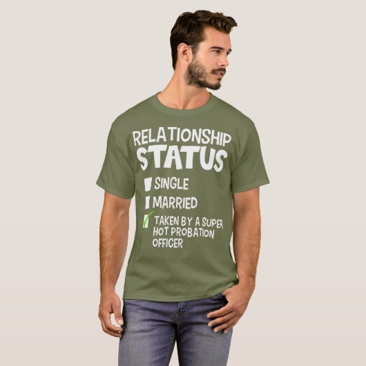 Seinen und ihren Status als Beauftragter für die V T-Shirt (Vorne ganz)