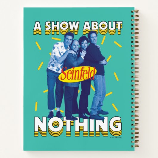 Seinfeld | A Show About Nothing Notizblock (Rückseite)