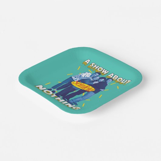 Seinfeld | A Show About Nothing Pappteller (Gewinkelt)