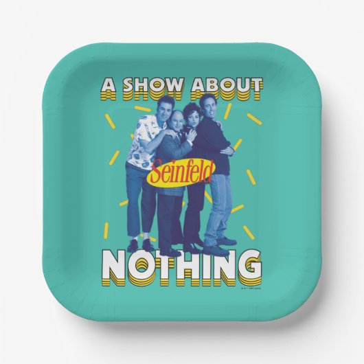 Seinfeld | A Show About Nothing Pappteller (Vorderseite)
