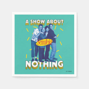 Seinfeld A Show About Nothing Serviette