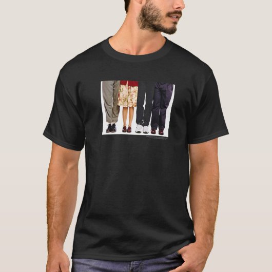 Seinfeld Cast Legs T-Shirt (Vorderseite)