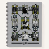 Seinfeld | Character Relationship Chart Notizblock (Vorderseite)