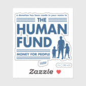 Seinfeld | Der Humanfonds Aufkleber (Blatt)