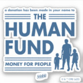 Seinfeld | Der Humanfonds Aufkleber (Vorderseite)