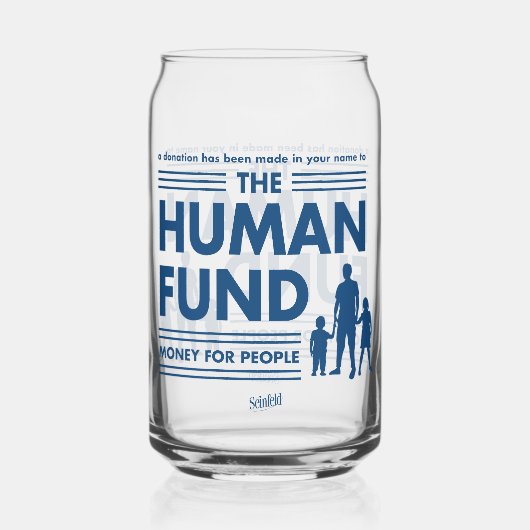 Seinfeld | Der Humanfonds Dosenglas (Vorderseite)