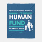 Seinfeld | Der Humanfonds Fleecedecke (Vorderseite)