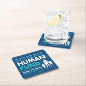 Seinfeld | Der Humanfonds Rechteckiger Pappuntersetzer (Vor Ort)