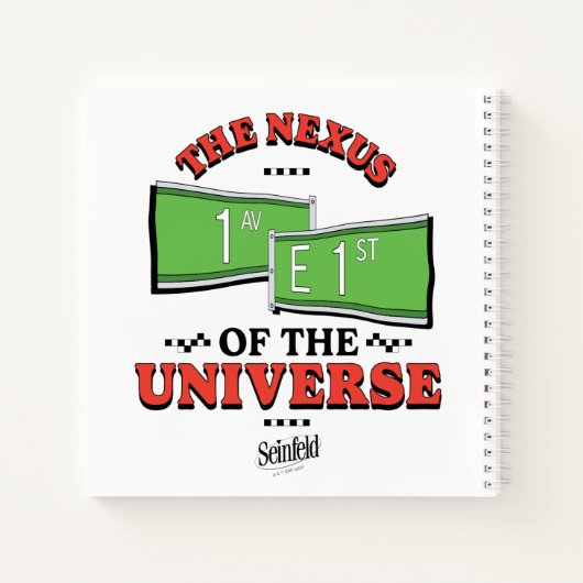 Seinfeld | Der Nexus des Universums Notizblock (Rückseite)