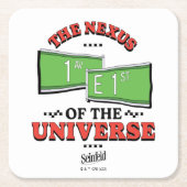 Seinfeld | Der Nexus des Universums Rechteckiger Pappuntersetzer (Vorderseite)