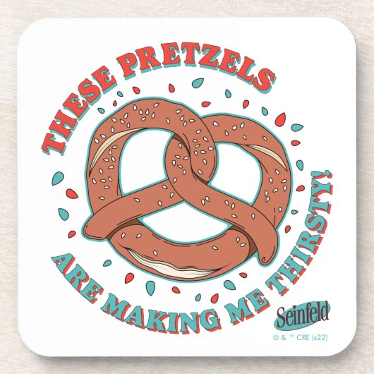 Seinfeld | Diese Bretzen machen mich zu einem drei Getränkeuntersetzer (Vorderseite)
