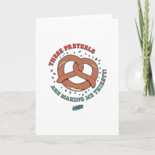 Seinfeld | Diese Bretzen machen mich zu einem drei Karte (Vorderseite)