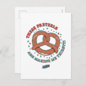 Seinfeld | Diese Bretzen machen mich zu einem drei Postkarte (Vorne/Hinten)