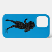 Seinfeld | Elaine Dance Silhouette Case-Mate iPhone Hülle (Rückseite (Horizontal))