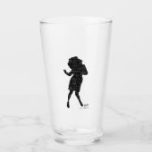 Seinfeld | Elaine Dance Silhouette Glas (Vorderseite)
