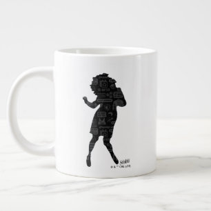 Seinfeld Elaine Dance Silhouette Jumbo-Tasse