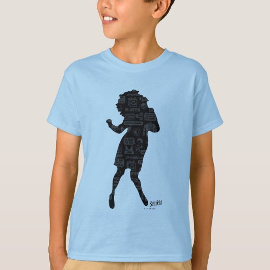 Seinfeld | Elaine Dance Silhouette T-Shirt (Vorderseite)