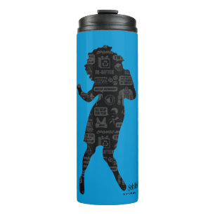 Seinfeld   Elaine Dance Silhouette Thermosbecher