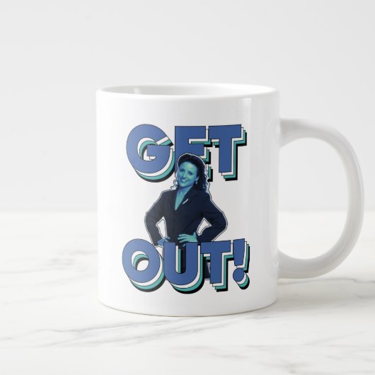 Seinfeld | Elaine - Raus! Jumbo-Tasse (Rechts)