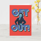 Seinfeld | Elaine - Raus! Karte (Gelbe Blume)