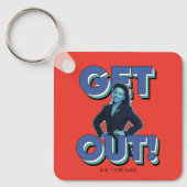 Seinfeld | Elaine - Raus! Schlüsselanhänger (Vorderseite)