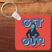 Seinfeld | Elaine - Raus! Schlüsselanhänger (Vorderseite)