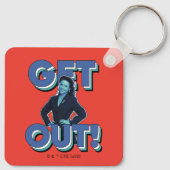 Seinfeld | Elaine - Raus! Schlüsselanhänger (Rückseite)