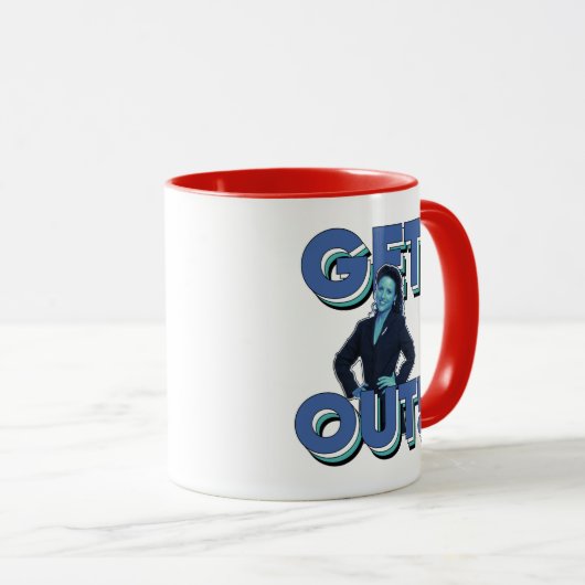 Seinfeld | Elaine - Raus! Tasse (VorderseiteRechts)