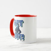 Seinfeld | Elaine - Raus! Tasse (Vorderseite Links)