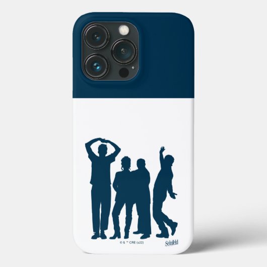 Seinfeld | Group Silhouette Graphic Case-Mate iPhone Hülle (Rückseite)