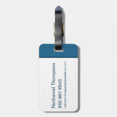 Seinfeld | Group Silhouette Graphic Gepäckanhänger (Rückseite vertikal)