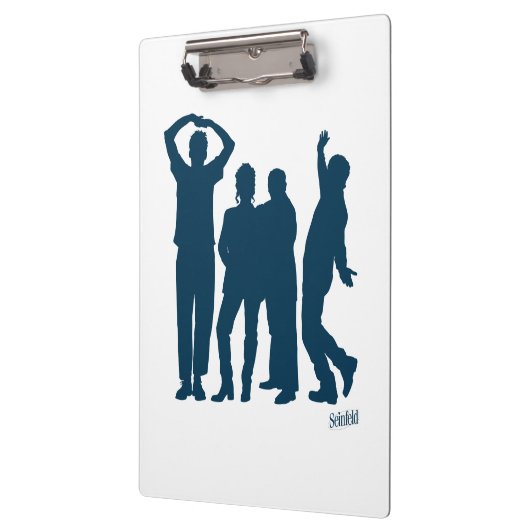 Seinfeld | Group Silhouette Graphic Klemmbrett (Links)