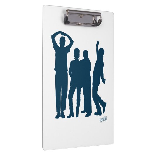 Seinfeld | Group Silhouette Graphic Klemmbrett (Rechts)