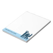 Seinfeld | Group Silhouette Graphic Notizblock (Rotiert)