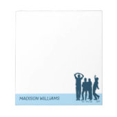 Seinfeld | Group Silhouette Graphic Notizblock (Vorderseite)