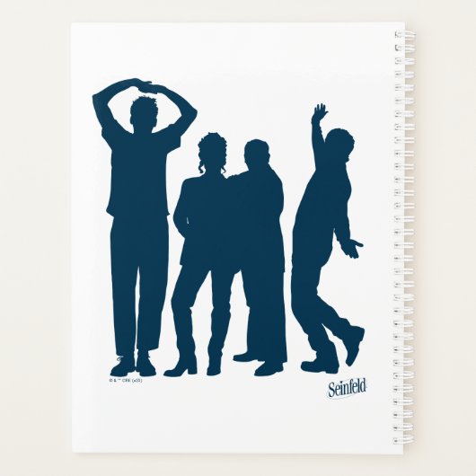 Seinfeld | Group Silhouette Graphic Planer (Rückseite)