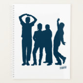 Seinfeld | Group Silhouette Graphic Planer (Vorderseite)