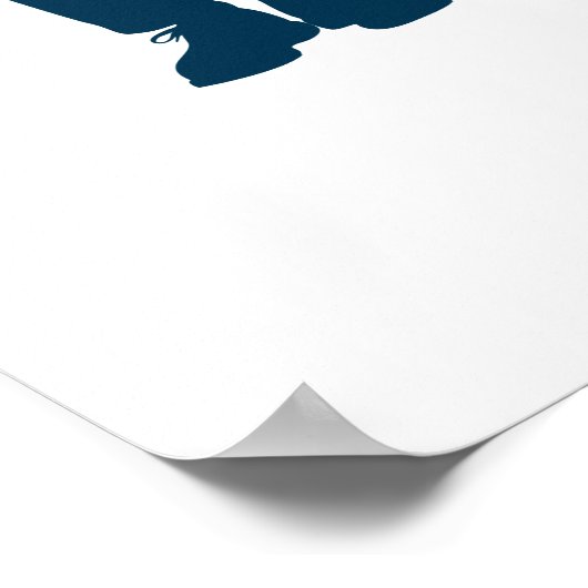 Seinfeld | Group Silhouette Graphic Poster (Ecke)