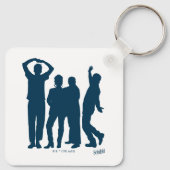 Seinfeld | Group Silhouette Graphic Schlüsselanhänger (Rückseite)