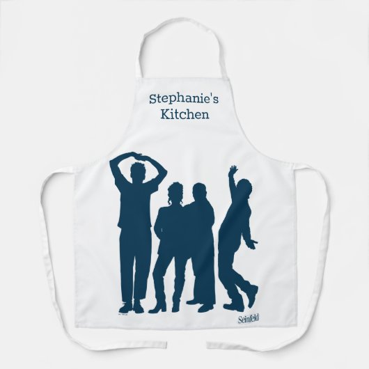 Seinfeld | Group Silhouette Graphic Schürze (Vorderseite)