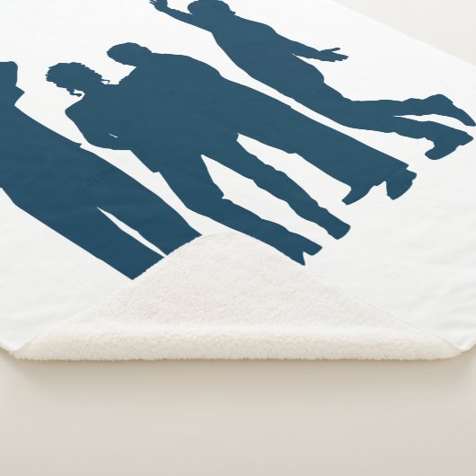 Seinfeld | Group Silhouette Graphic Sherpadecke (3/4)