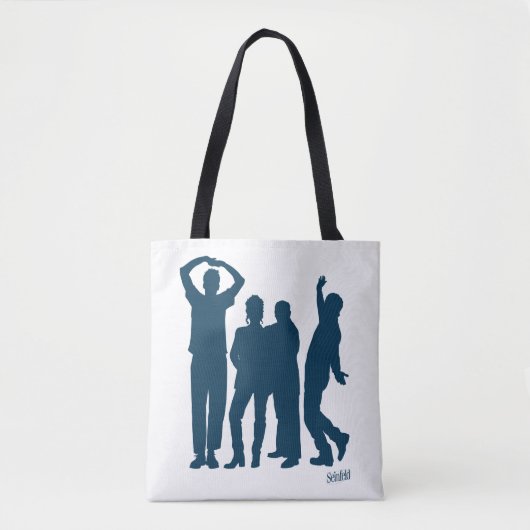 Seinfeld | Group Silhouette Graphic Tasche (Vorderseite)