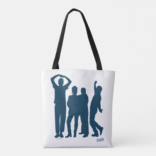 Seinfeld | Group Silhouette Graphic Tasche (Rückseite)