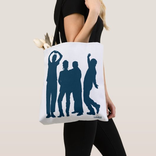 Seinfeld | Group Silhouette Graphic Tasche (Von Nahem)