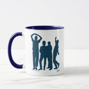 Seinfeld Group Silhouette Graphic Tasse