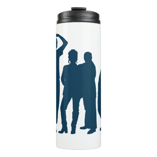 Seinfeld | Group Silhouette Graphic Thermosbecher (Vorderseite)