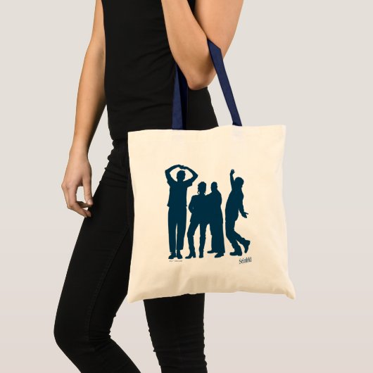 Seinfeld | Group Silhouette Graphic Tragetasche (Vorderseite (Produkt))