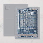 Seinfeld | Hot Spots auf der New Yorker Karte (Vorne/Hinten)