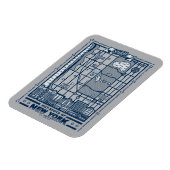 Seinfeld | Hot Spots auf der New Yorker Karte Magnet (Linke Seite)