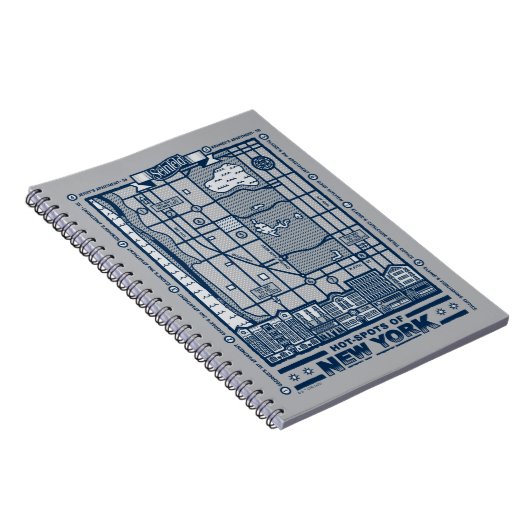 Seinfeld | Hot Spots auf der New Yorker Karte Notizblock (Rechte Seite)